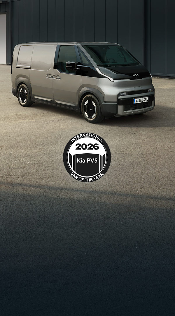 Video showing a technician using the Kia PV5 Cargo throughout the day to perform smart home IoT tasks, highlighting its versatile utility features